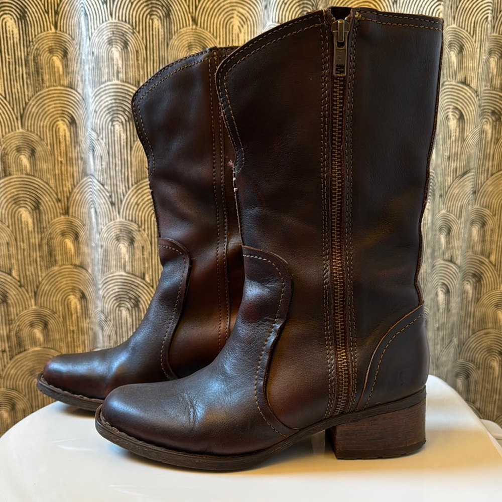 SALE! Born Women's Brown Leather Boots